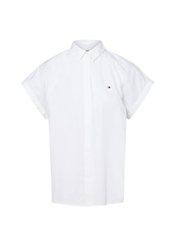 Tommy Hilfiger Bluzka damska Kobiety Bawełna biały jednolity ze sklepu vangraaf w kategorii Bluzki damskie - zdjęcie 184691650