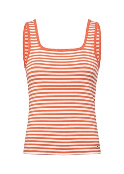 Tommy Hilfiger Top damski Kobiety Dżersej pomarańczowy w paski ze sklepu vangraaf w kategorii Bluzki damskie - zdjęcie 184691652