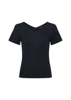 Opus Koszulka damska - Savella Kobiety granatowy jednolity ze sklepu vangraaf w kategorii Bluzki damskie - zdjęcie 184691703