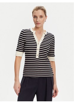 Guess Sweter W5YP20 KCZ82 Granatowy Regular Fit ze sklepu MODIVO w kategorii Swetry damskie - zdjęcie 184692162