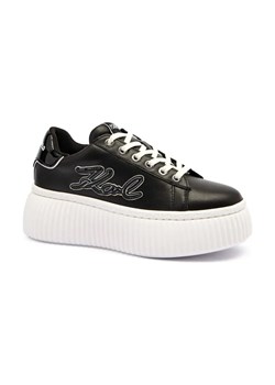 Karl Lagerfeld Skórzane sneakersy KREEPER LO ze sklepu Gomez Fashion Store w kategorii Buty sportowe damskie - zdjęcie 184692283