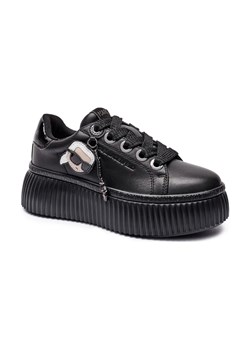 Karl Lagerfeld Skórzane sneakersy KREEPER ze sklepu Gomez Fashion Store w kategorii Buty sportowe damskie - zdjęcie 184692284
