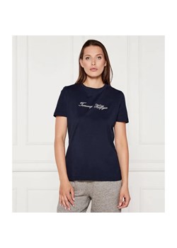 Tommy Hilfiger T-shirt | Regular Fit ze sklepu Gomez Fashion Store w kategorii Bluzki damskie - zdjęcie 184692412