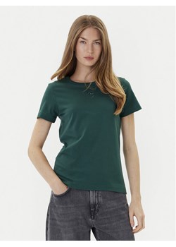 PINKO T-Shirt Bussolotto 100355 A2RD Zielony Regular Fit ze sklepu MODIVO w kategorii Bluzki damskie - zdjęcie 184693414