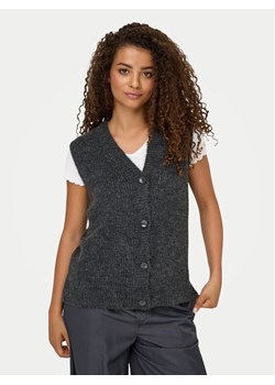 ONLY Kardigan Jane 15354283 Szary Regular Fit ze sklepu MODIVO w kategorii Swetry damskie - zdjęcie 184693592