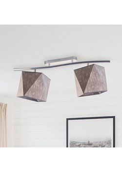 Regulowana lampa sufitowa LED do kuchni CORONA na belce 2-płomienna ze sklepu Lysne w kategorii Lampy sufitowe - zdjęcie 184693684
