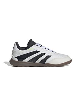 Buty piłkarskie adidas Predator League In Jr JR7024 białe ze sklepu ButyModne.pl w kategorii Buty sportowe dziecięce - zdjęcie 184693851