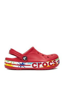 Crocs Klapki C-BAYABAND CLOG K 211682-6EN Czerwony ze sklepu MODIVO w kategorii Klapki dziecięce - zdjęcie 184694443