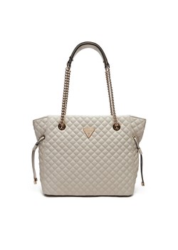 Guess Torebka HWEQG9 54122 Écru ze sklepu MODIVO w kategorii Torby Shopper bag - zdjęcie 184695673