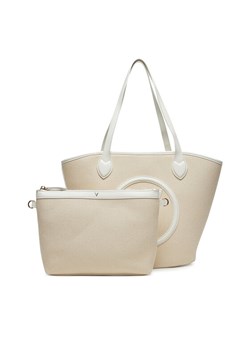 Valentino Torebka VBS7QO02CAN Écru ze sklepu MODIVO w kategorii Torby Shopper bag - zdjęcie 184695751