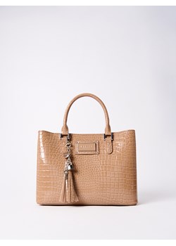 Mohito - Beżowa torebka city bag - beżowy ze sklepu Mohito w kategorii Torby Shopper bag - zdjęcie 184696180