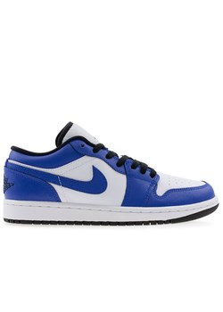 Buty męskie Nike Air Jordan 1 Low 553558-124 - niebiesko-białe ze sklepu streetstyle24.pl w kategorii Buty sportowe męskie - zdjęcie 184697062