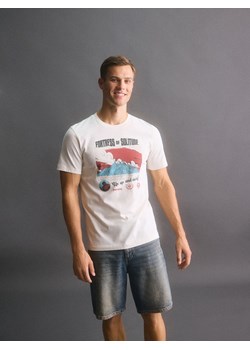 Reserved - Bawełniany t-shirt regular fit SUPERMAN™ - wielobarwny ze sklepu Reserved w kategorii T-shirty męskie - zdjęcie 184697413