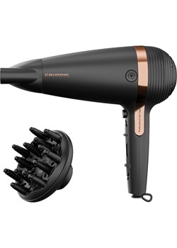 GRUNDIG Suszarka "NaturaShine" w kolorze czarnym ze sklepu Limango Polska w kategorii Suszarki i prostownice - zdjęcie 184697621