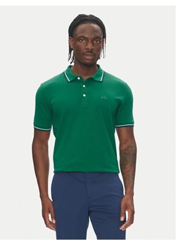 Lindbergh Polo 30-404010 Zielony Relaxed Fit ze sklepu MODIVO w kategorii T-shirty męskie - zdjęcie 184698902