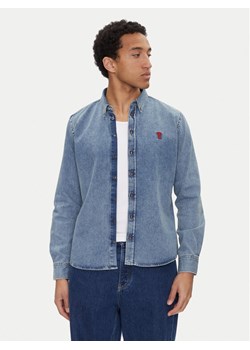 AMI PARIS Koszula jeansowa USH063.DE0056 Niebieski Regular Fit ze sklepu MODIVO w kategorii Koszule męskie - zdjęcie 184698923