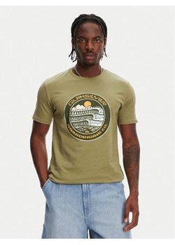 Quiksilver T-Shirt Ev Three Seas Ss EQYZT08051 Khaki Regular Fit ze sklepu MODIVO w kategorii T-shirty męskie - zdjęcie 184698952