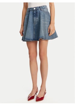 AMI PARIS Spódnica jeansowa FSK038.DE0046 Granatowy Regular Fit ze sklepu MODIVO w kategorii Spódnice - zdjęcie 184698960