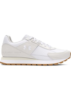 Damskie sneackersy Under Armour UA Essential - białe ze sklepu Sportstylestory.com w kategorii Buty sportowe damskie - zdjęcie 184700424