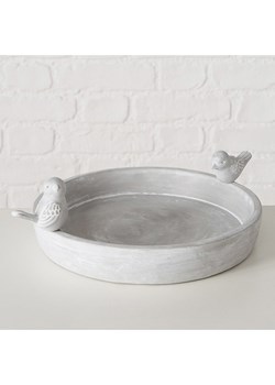 Boltze Poidełko &quot;Badum&quot; w kolorze jasnoszarym dla ptaków - Ø 21 cm ze sklepu Limango Polska w kategorii Dekoracje i akcesoria ogrodowe - zdjęcie 184701102