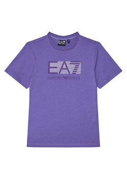 EA7 Emporio Armani T-Shirt 7B000036 AF10378 UA050 Niebieski Regular Fit ze sklepu MODIVO w kategorii T-shirty chłopięce - zdjęcie 184701602