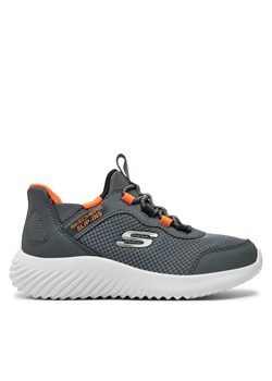 Skechers Sneakersy Bounder-Brisk-Burst 403822L/CCOR Szary ze sklepu MODIVO w kategorii Buty sportowe dziecięce - zdjęcie 184701640