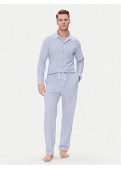 Polo Ralph Lauren Piżama 714931640001 Niebieski Regular Fit ze sklepu MODIVO w kategorii Piżamy męskie - zdjęcie 184701841