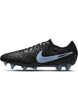Korki piłkarskie typu low top na miękką murawę Nike Tiempo Legend 10 Elite - Czerń ze sklepu Nike poland w kategorii Buty sportowe męskie - zdjęcie 184704173