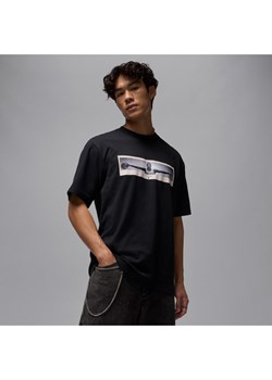 Męski T-shirt ze zdjęciem Jordan - Czerń ze sklepu Nike poland w kategorii T-shirty męskie - zdjęcie 184704193