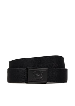 Pasek Męski Under Armour M Stretch Webbing Belt 1383935-001 Czarny ze sklepu eobuwie.pl w kategorii Paski męskie - zdjęcie 184705341