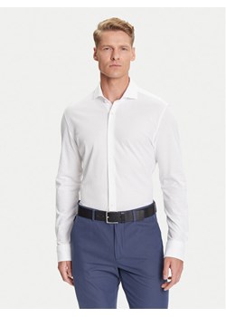 BOSS Koszula P-Hank 50527675 Biały Slim Fit ze sklepu MODIVO w kategorii Koszule męskie - zdjęcie 184706744
