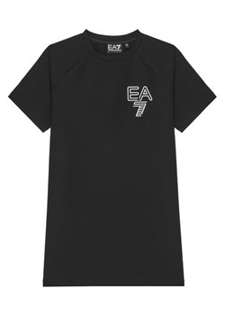 EA7 Emporio Armani Sukienka codzienna 7G000049 AF12484 UC001 Czarny Relaxed Fit ze sklepu MODIVO w kategorii Sukienki dziewczęce - zdjęcie 184706793