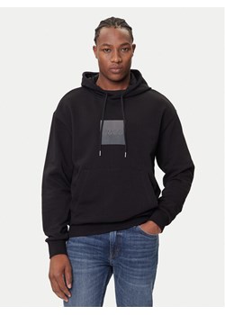 HUGO Bluza Duspliter 50542787 Czarny Relaxed Fit ze sklepu MODIVO w kategorii Bluzy męskie - zdjęcie 184706864