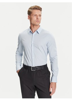 Calvin Klein Koszula LV04LB145G Błękitny Slim Fit ze sklepu MODIVO w kategorii Koszule męskie - zdjęcie 184706880