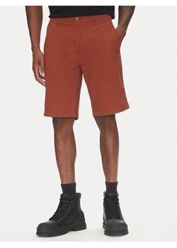Timberland Szorty materiałowe TB0A5U2K Czerwony Regular Fit ze sklepu MODIVO w kategorii Spodenki męskie - zdjęcie 184706903