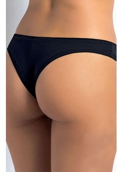 Figi damskie brazyliany czarne Natural Cotton 1447, Kolor czarny, Rozmiar XS, Sielei ze sklepu Intymna w kategorii Majtki damskie - zdjęcie 184708601