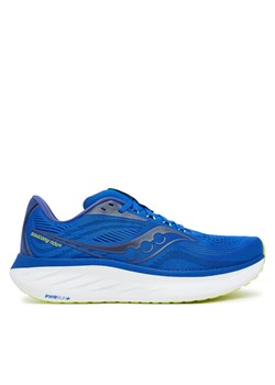 Saucony Buty do biegania Ride 18 S21000 Zielony ze sklepu MODIVO w kategorii Buty sportowe męskie - zdjęcie 184709762