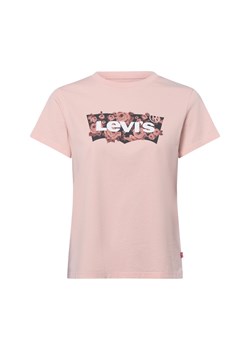 Levi's Koszulka damska Kobiety Bawełna beżowy nadruk ze sklepu vangraaf w kategorii Bluzki damskie - zdjęcie 184710053