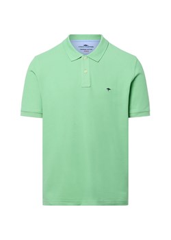 Fynch-Hatton Męska koszulka polo Mężczyźni Bawełna groszkowy jednolity ze sklepu vangraaf w kategorii T-shirty męskie - zdjęcie 184710060