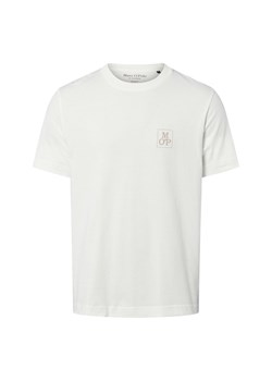 Marc O'Polo Koszulka męska Mężczyźni Bawełna biały jednolity ze sklepu vangraaf w kategorii T-shirty męskie - zdjęcie 184710061