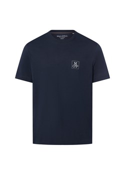 Marc O'Polo Koszulka męska Mężczyźni Bawełna granatowy jednolity ze sklepu vangraaf w kategorii T-shirty męskie - zdjęcie 184710064