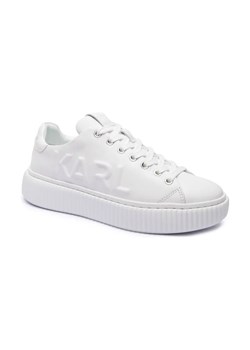 Karl Lagerfeld Skórzane sneakersy KAPRIKA ze sklepu Gomez Fashion Store w kategorii Buty sportowe męskie - zdjęcie 184710233