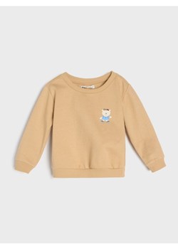 Sinsay - Bluza z ozdobnym nadrukiem - beżowy ze sklepu Sinsay w kategorii Bluzy i swetry - zdjęcie 184711973