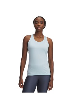 Damski top treningowy Under Armour Tech Mesh Racer Tank - niebieski ze sklepu Sportstylestory.com w kategorii Bluzki damskie - zdjęcie 184712721