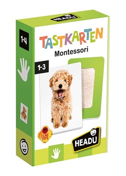 Headu Gra &quot;Karty dotykowe Montessori&quot; - 12 m+ ze sklepu Limango Polska w kategorii Zabawki - zdjęcie 184713002