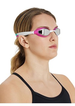 Arena Okulary &quot;Air-speed mirror&quot; w kolorze różowo-zielono-białym do pływania ze sklepu Limango Polska w kategorii Okulary przeciwsłoneczne damskie - zdjęcie 184713541