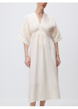 Reserved - Sukienka typu kimono - złamana biel ze sklepu Reserved w kategorii Sukienki - zdjęcie 184713820