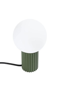 Oliwkowa lampka na biurko - K601-Buble ze sklepu Edinos.pl w kategorii Lampy stołowe - zdjęcie 184713983