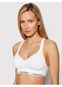 Calvin Klein Underwear Biustonosz top 000QF1654E Biały ze sklepu MODIVO w kategorii Biustonosze - zdjęcie 184714470