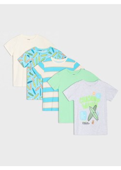 Sinsay - Koszulki 5 pack - żółty ze sklepu Sinsay w kategorii T-shirty chłopięce - zdjęcie 184720311